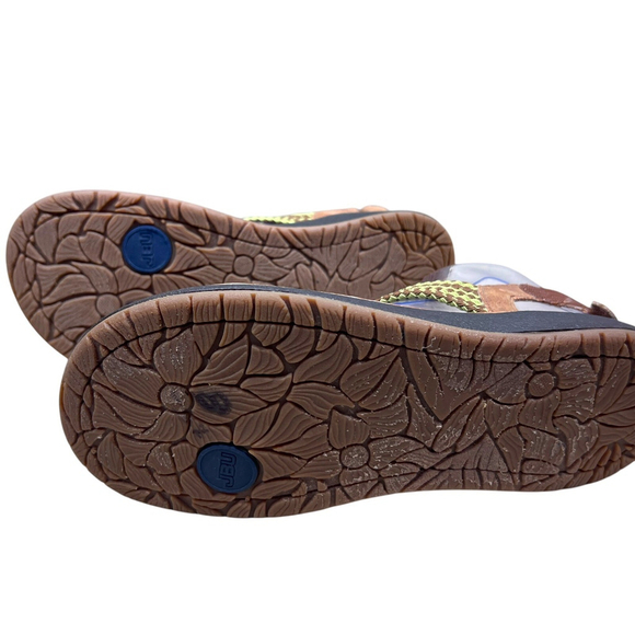 Jambu Brown and Green Women's Sandals - Picture 6 of 6